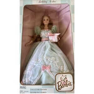 MATTEL 1999 Birthday Wishes Barbie Doll Collector Edition-new In Box